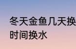 冬天金鱼几天换一次水 冬天金鱼多长时间换水